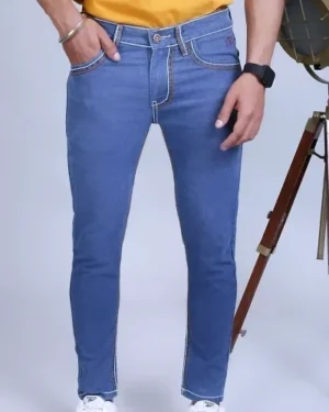 Denim Mid-Rise Jeans for Men